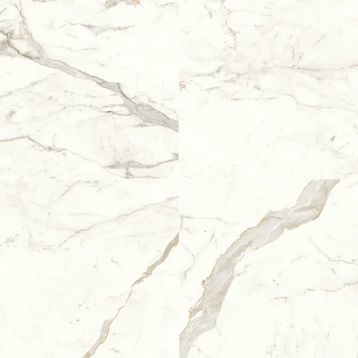 Arizona Tile - Marvel 24" x 24" Matte Rectified Porcelain Tile - Calacatta Prestigio 