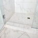 Arizona Tile - Themar Series - 2 3/8" x 2 3/8" Rectified Matte Porcelain Mosaic - Venato Gold - Floor Install