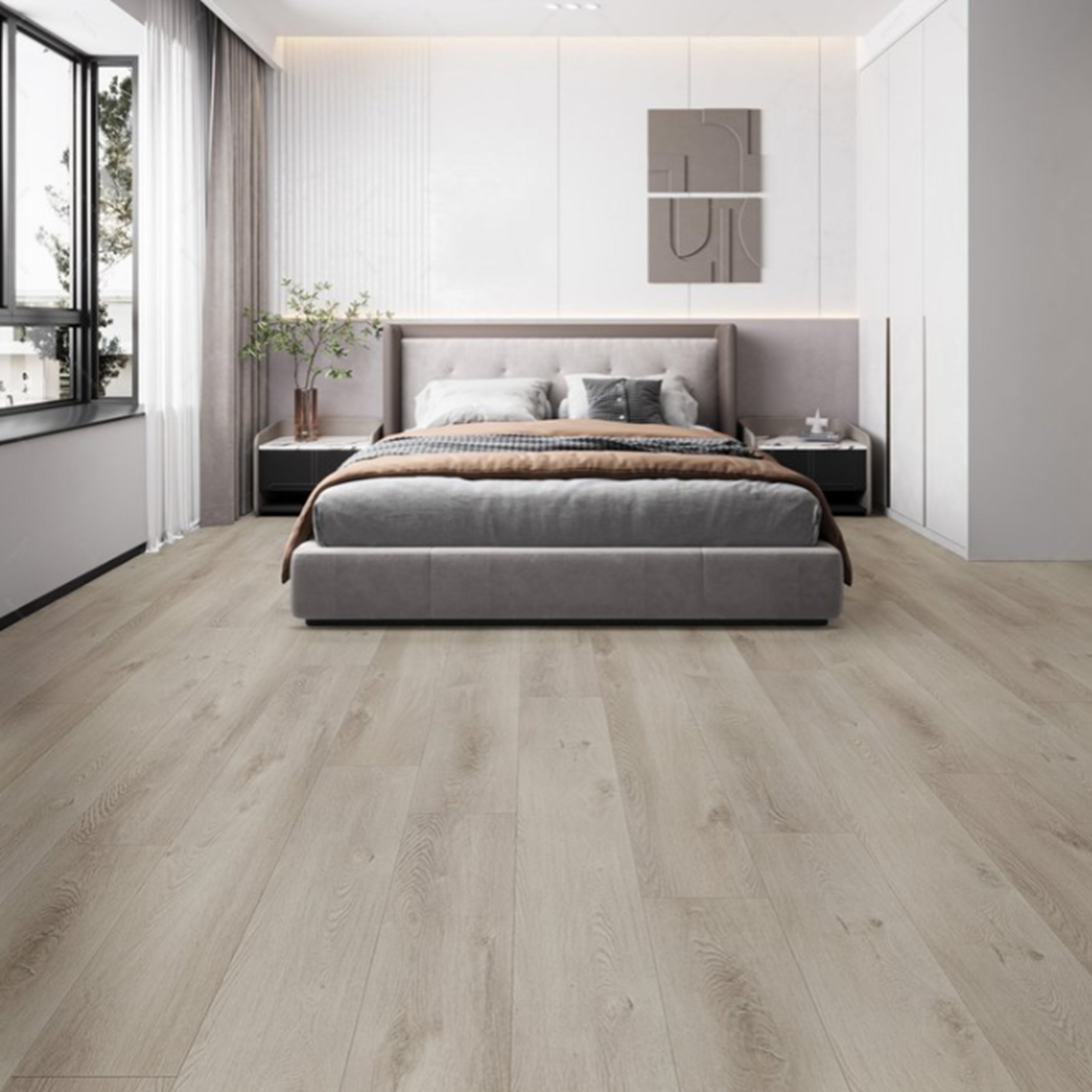 Diamond Living - The Rome XL Collection LVP - 9 1/4 in. x 5' L - Glue ...