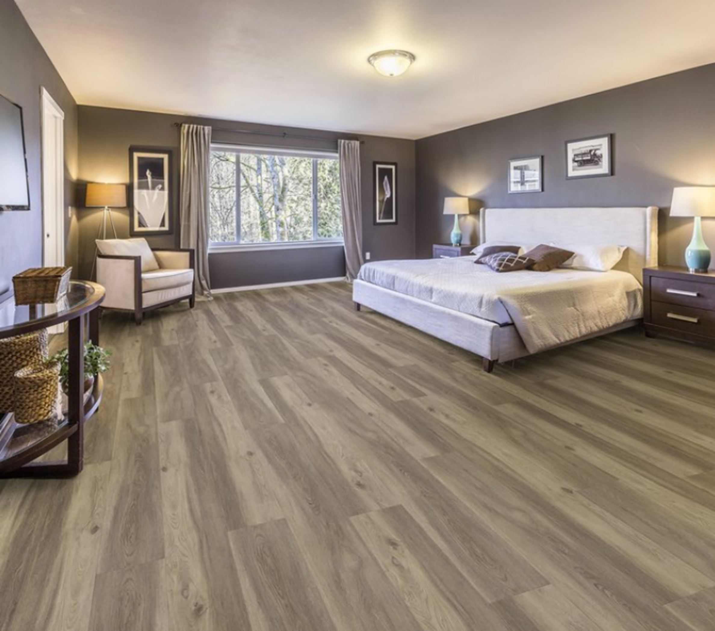 Diamond Living - The Rome XL Collection LVP - 9 1/4 in. x 5' L - Glue ...