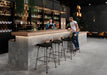 Moma Ceramiche - Ecoslate - 24" x 48" Slate Look Porcelain Tile - Grey Installed