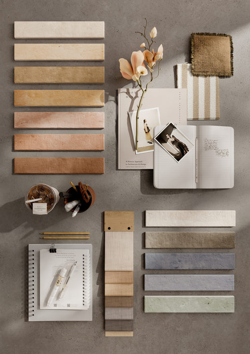 Rondine - Tyrrhenia Collection - 2 in. x 11.5 in. Porcelain Tile - Moodboard