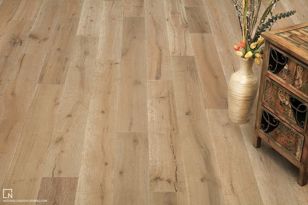 Naturally Aged Flooring - Wirebrushed Series - Notting Hill Room Scene