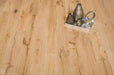 Naturally Aged Flooring - Wirebrushed Series - Snow Cap Installed