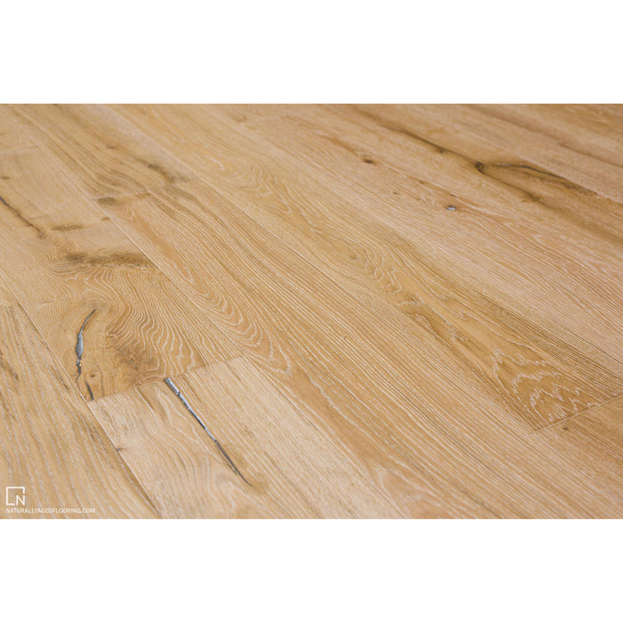 Naturally Aged Flooring - Wirebrushed Series - Snow Cap