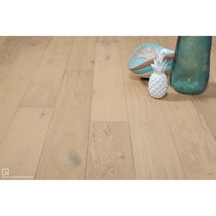 Naturally Aged Flooring - Wirebrushed Series - White Mist