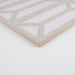 Lungarno - New Dimensions 12" x 36" 3D Ceramic Wall Tile - Ivory Bevel