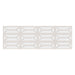 Lungarno - New Dimensions 12" x 36" 3D Ceramic Wall Tile - Ivory Bevel