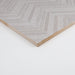 Lungarno - New Dimensions 12" x 36" 3D Ceramic Wall Tile - Ivory Herringbone Corner