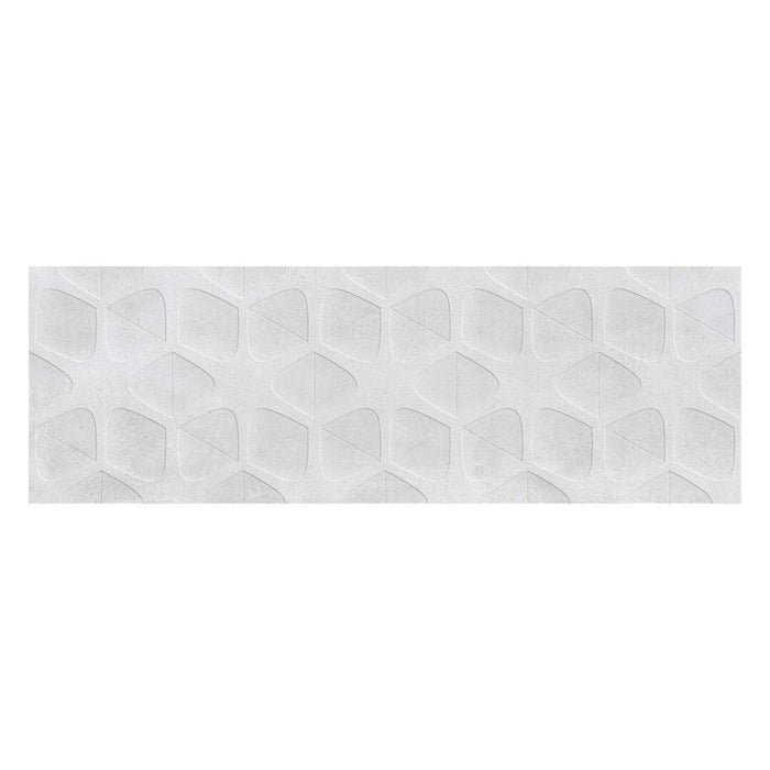 Lungarno - New Dimensions 12" x 36" 3D Ceramic Wall Tile - Moon Concave