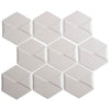 See Bellagio - Nebula Collection Porcelain 3D Hex Mosaic - Dramon