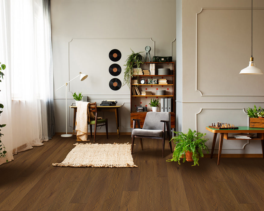 LW Flooring - Renaissance - 7.5" x 74 3/4" RL - Engineered Hardwood - Napoli installed