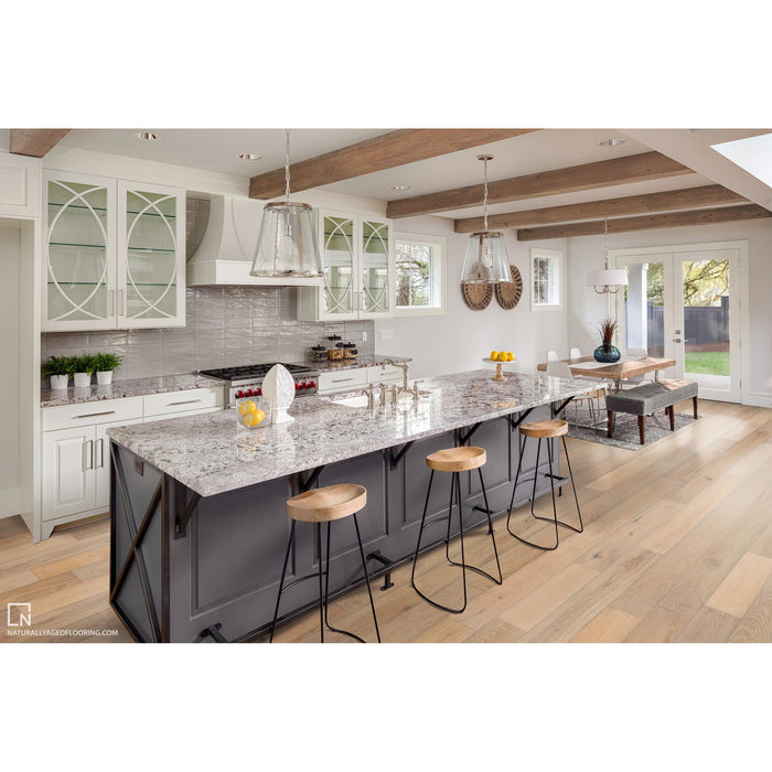 Naturally Aged Flooring - Royal Collection- Hand Scraped Maple Engineered Hardwood - Prairie