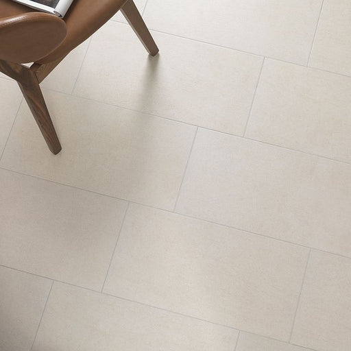 Arizona Tile - Pave Series - 12" x 24" Porcelain Tile - Ivory - Room Scene