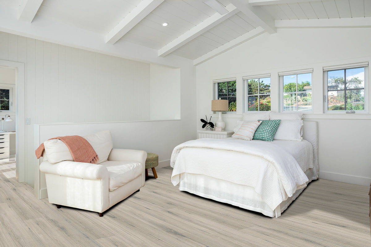 NexxaCore Luxury Vinyl Plank - The Cosmos - Callisto Room Scene