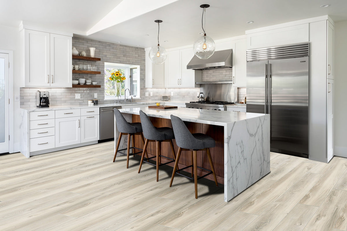 NexxaCore Luxury Vinyl Plank - The Cosmos - Europa Room Scene
