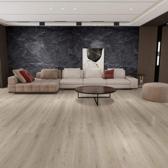 Resolve - 12.0 Series - 9" x 72" WPC - Noble Oak floor installation