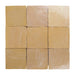 Lungarno - Zellige Bespoke - 4" x 4" Glossy Terracotta Tile - Nomad Sand