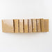 Lungarno - Zellige Bespoke - 4" x 4" Glossy Terracotta Tile - Nomad Sand Stadked