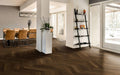 Norwood Hill - Carriage Collection - 5 in. x 24 in. - Herringbone Hardwood - Majestic Installed