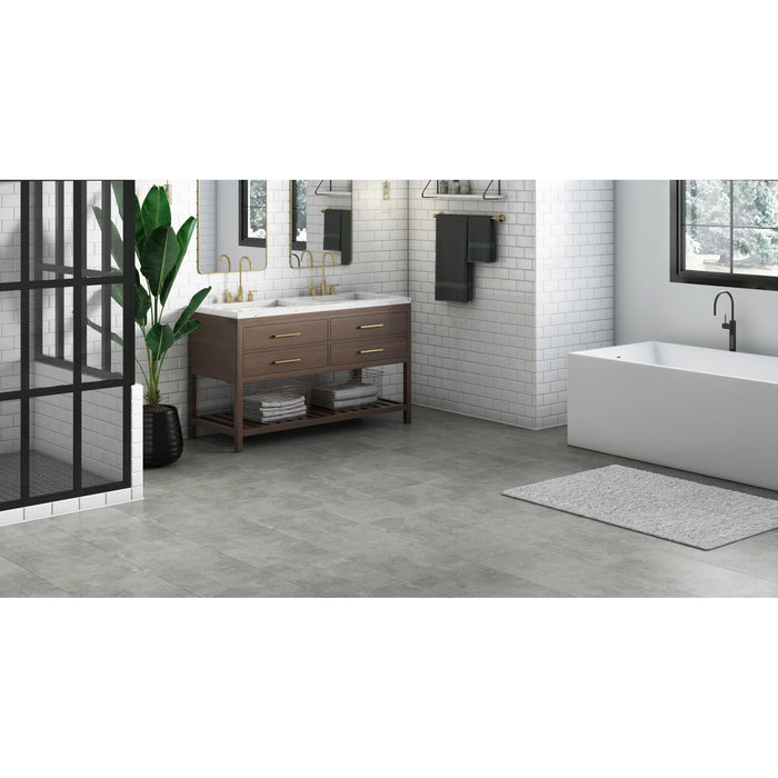 NovaFloor - Maybree HDC 15.75" x 31.75" - Washed Concrete Axel Room Scene