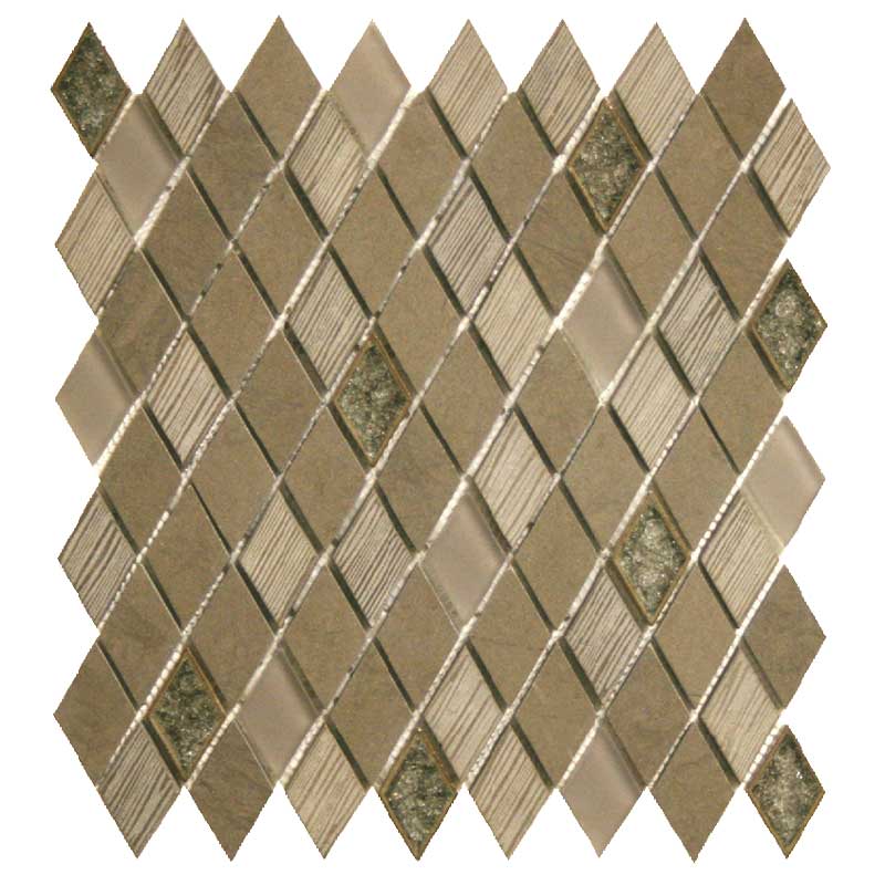 Maniscalco - Bennelong Point Series - Stone and Glass Mosaic - Diamonds - Fousanna Blend