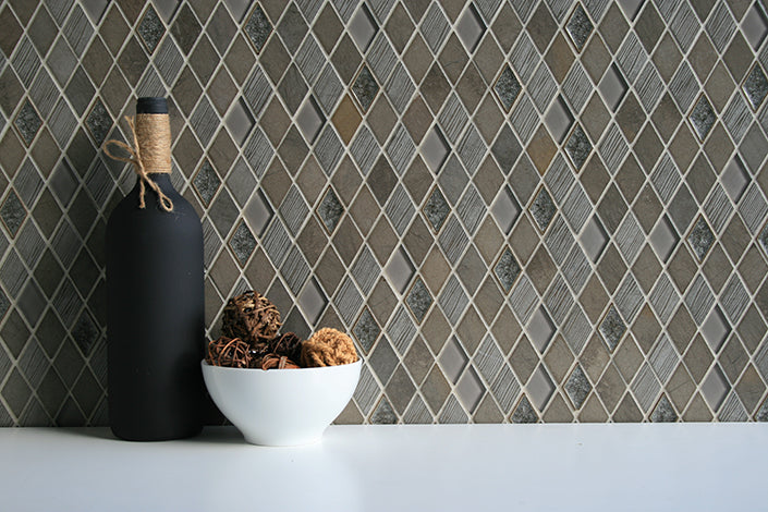 Maniscalco - Bennelong Point Series - Stone and Glass Mosaic - Diamonds - Fousanna Blend