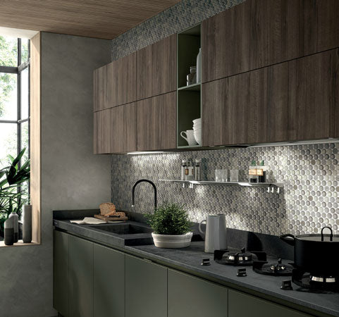 Maniscalco - Bennelong Point Series - Stone and Glass Mosaic - Dots - Fousanna Blend