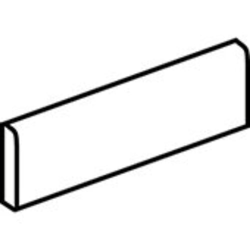 Marazzi - Modern Formation 3 in. x 24 in. Polished Porcelain Bullnose Trim - Peak White