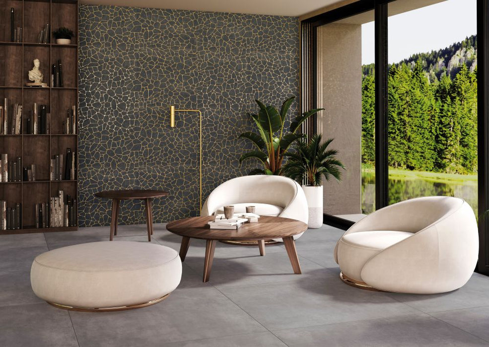Elysium - Berlin Porcelain Tile 24" x 48" - Blue Room Scene