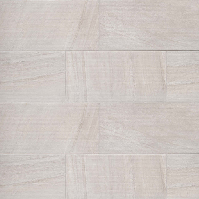 Bedrosians - Purestone 12" x 24" Floor & Wall Tile - Grigio Matte Velvet