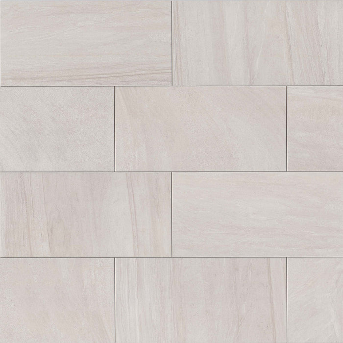 Bedrosians - Purestone 12" x 24" Floor & Wall Tile - Grigio Matte