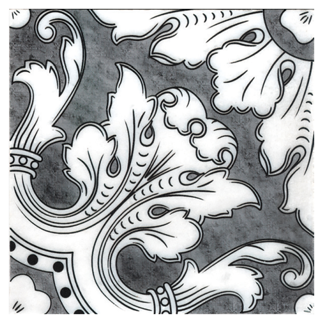 MARBLE様 リクエスト 2点 まとめ商品 DW Tile & Stone - Painted Marble Series 6 in. x 6 in. Marble Tile