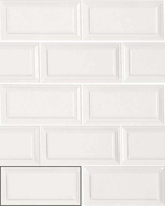Ape Grupo - Hamptons 2" x 5" - Orient Snow Crackled