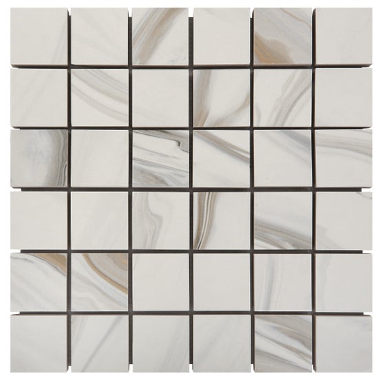 Floors 2000 - Prestige 2 in. x 2 in. Polished Porcelain Mosaic - Cappuccino