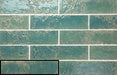 Tesoro Collection - Pukka Series - 3  in. x 10 in. Ceramic Wall Tile - Teal Blue