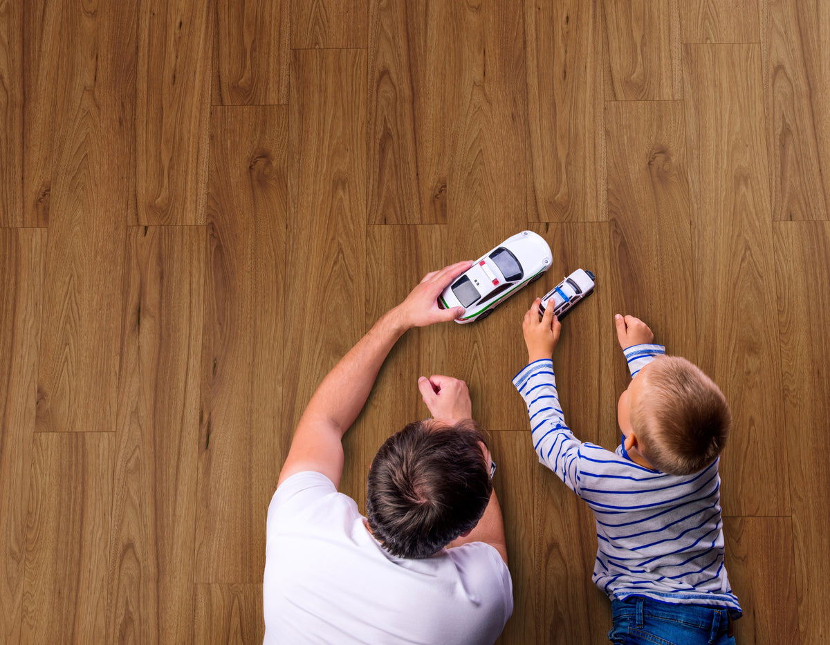 Floors 2000 - Peak Point Collection 8 in. x 48 in. Laminate Plank - Tavern floor installation