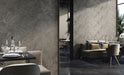 Fanal - Pearl Tropic Collection -12 in. x 36 in. Ceramic Tile - Grey Room Scene