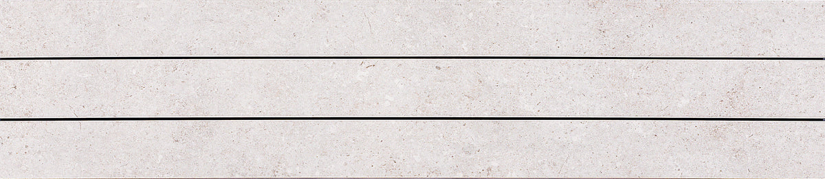 Emser Tile - Enhance - Radiant - 8&quot; x 18&quot; - Extruded Glazed Porcelain - Pearl