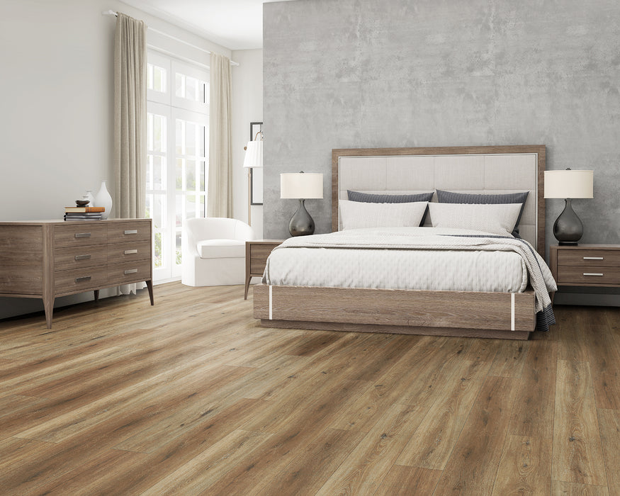 LW Flooring - Riverstone 7" x 60" Rigid Core Vinyl - Peridot Drift