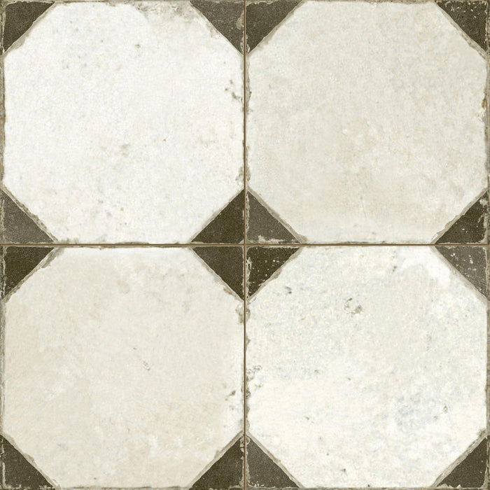 Peronda - FS Yard Collection - 18 in. x 18 in. Ceramic Tile - Black
