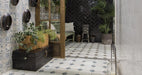 Peronda - FS Yard Collection - 18 in. x 18 in. Ceramic Tile - Blue Room Scene 2
