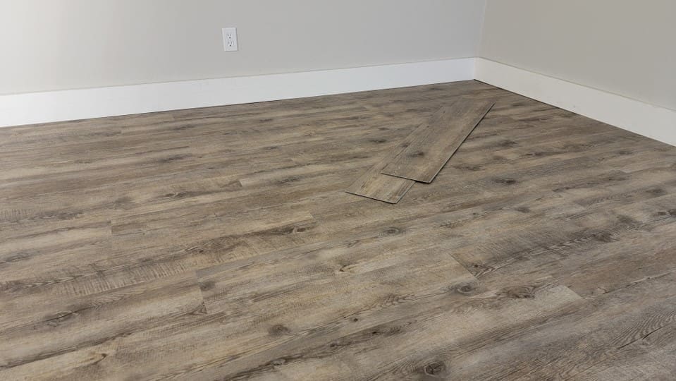 Resolve - 5.0 Series - 7" x 48" Rigid Core SPC - Longpine floor installation
