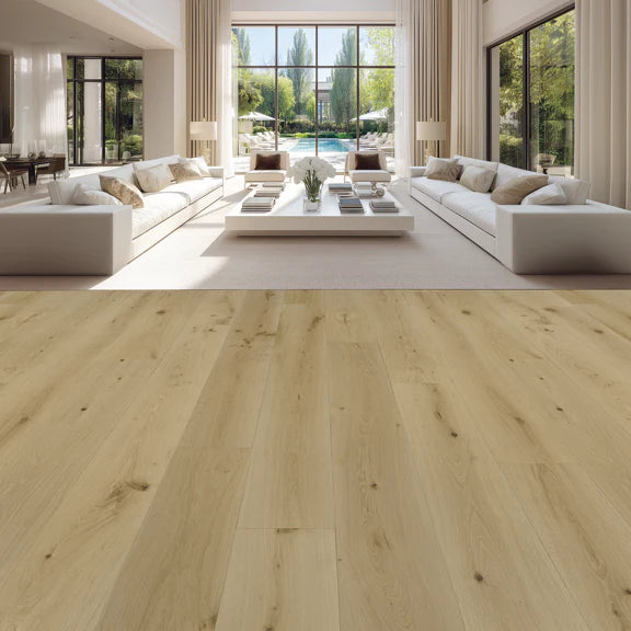Prestige - Miramare 9.5" x 86" Engineered Hardwood - Cristallo