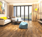 Resolve - 5.0 Series - 7" x 48" Rigid Core SPC - Prairie floor installation