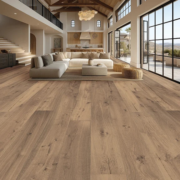 Prestige - Emberline Collection - 10.5 in. x 87 in. Engineered Hardwood - Ashvail
