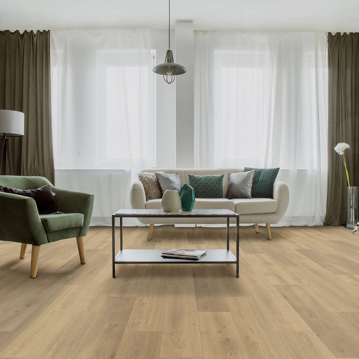 洋楽 prestige Prestige by BPI - San Jacinto Laminate - Grasslands Oak — Floorzz