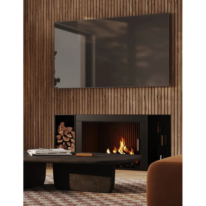 Prestige - Workshop Collection - Wall Slat Panels - Engineered Hardwood - Castle Oak on Black