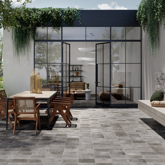 Prestige - Brick Revolution - 5 in. x 10 in. Porcelain Tile - Grey