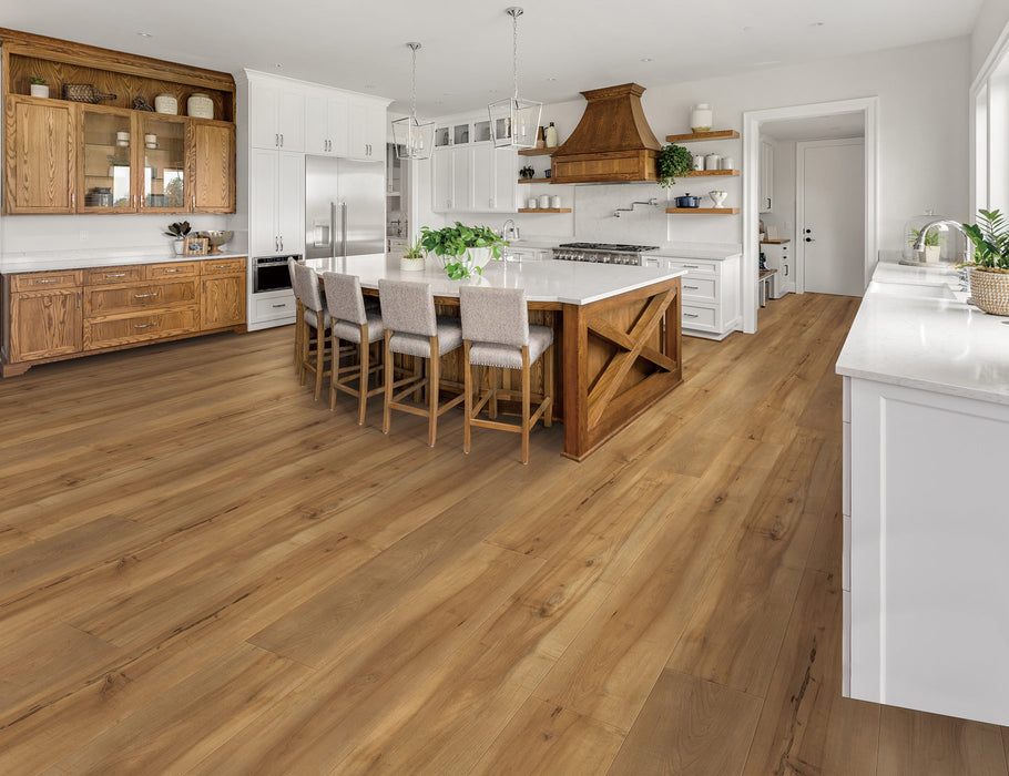 Provenza Floors - Moda Living Elite Luxury Vinyl Plank - Soulful floor installation